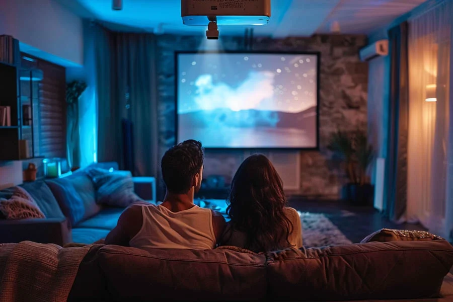 digital cinema theater projector